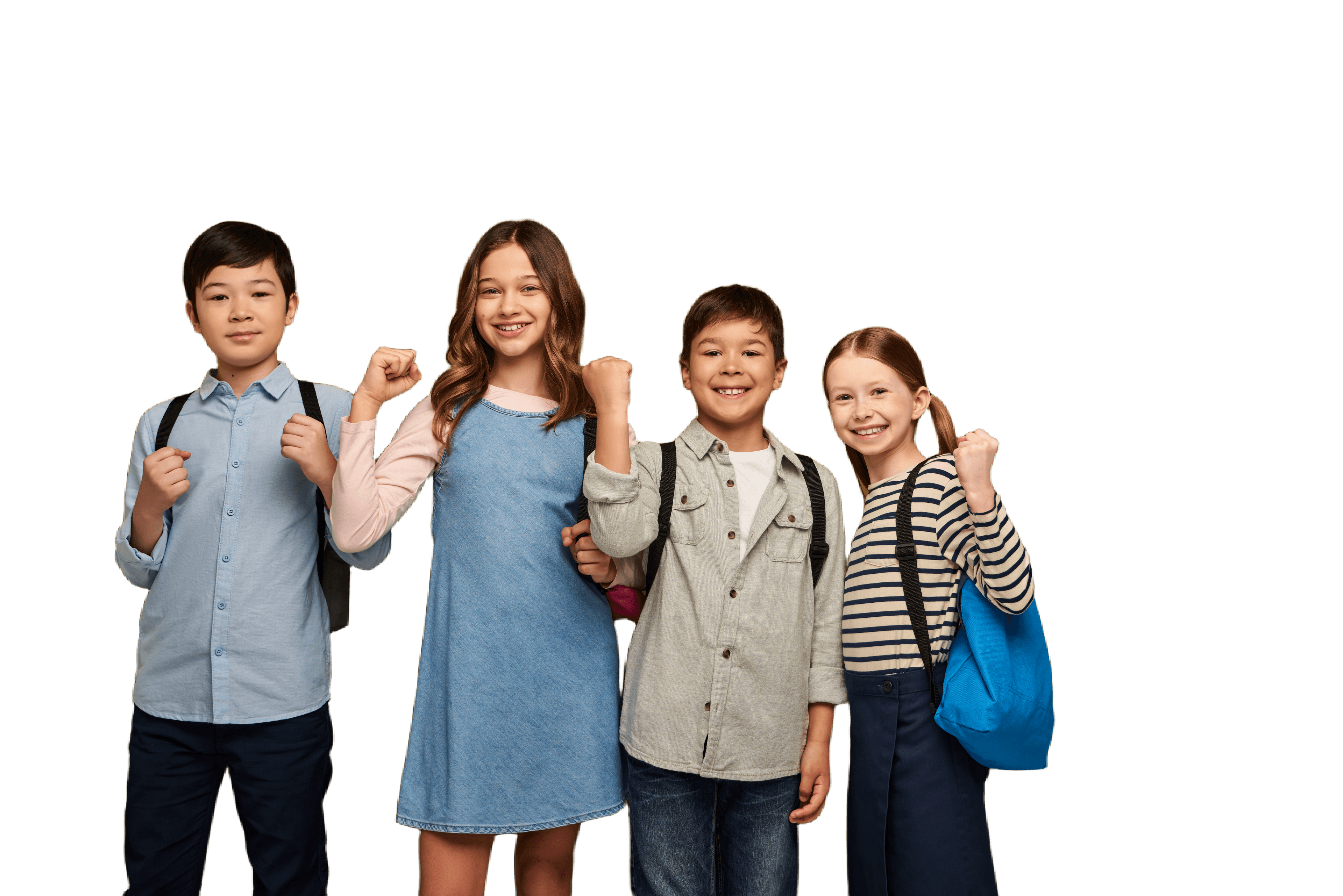 Children with backpacks - Texas education